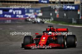 Sebastian Vettel (GER) Ferrari SF1000. 27.09.2020. Formula 1 World Championship, Rd 10, Russian Grand Prix, Sochi Autodrom, Sochi, Russia, Race Day.