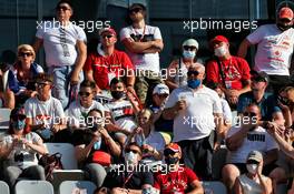 Circuit atmosphere - fans in the grandstand. 27.09.2020. Formula 1 World Championship, Rd 10, Russian Grand Prix, Sochi Autodrom, Sochi, Russia, Race Day.