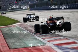 Alexander Albon (THA) Red Bull Racing RB16. 27.09.2020. Formula 1 World Championship, Rd 10, Russian Grand Prix, Sochi Autodrom, Sochi, Russia, Race Day.