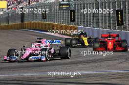 Sergio Perez (MEX) Racing Point F1 Team RP19. 27.09.2020. Formula 1 World Championship, Rd 10, Russian Grand Prix, Sochi Autodrom, Sochi, Russia, Race Day.