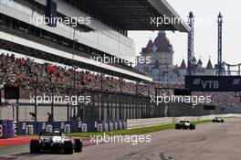 George Russell (GBR) Williams Racing FW43. 27.09.2020. Formula 1 World Championship, Rd 10, Russian Grand Prix, Sochi Autodrom, Sochi, Russia, Race Day.