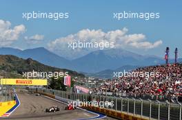 Antonio Giovinazzi (ITA) Alfa Romeo Racing C39. 27.09.2020. Formula 1 World Championship, Rd 10, Russian Grand Prix, Sochi Autodrom, Sochi, Russia, Race Day.