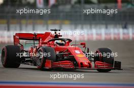 Sebastian Vettel (GER), Scuderia Ferrari  26.09.2020. Formula 1 World Championship, Rd 10, Russian Grand Prix, Sochi Autodrom, Sochi, Russia, Qualifying Day.