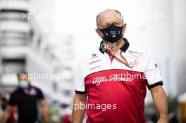 Frederic Vasseur (FRA) Alfa Romeo Racing Team Principal. 26.09.2020. Formula 1 World Championship, Rd 10, Russian Grand Prix, Sochi Autodrom, Sochi, Russia, Qualifying Day.