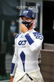 Pierre Gasly (FRA) AlphaTauri. 26.09.2020. Formula 1 World Championship, Rd 10, Russian Grand Prix, Sochi Autodrom, Sochi, Russia, Qualifying Day.
