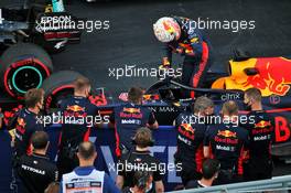 Second placed Max Verstappen (NLD) Red Bull Racing RB16 in qualifying parc ferme. 26.09.2020. Formula 1 World Championship, Rd 10, Russian Grand Prix, Sochi Autodrom, Sochi, Russia, Qualifying Day.
