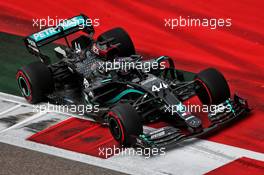 Lewis Hamilton (GBR) Mercedes AMG F1 W11. 26.09.2020. Formula 1 World Championship, Rd 10, Russian Grand Prix, Sochi Autodrom, Sochi, Russia, Qualifying Day.