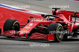 Sebastian Vettel (GER) Ferrari SF1000. 26.09.2020. Formula 1 World Championship, Rd 10, Russian Grand Prix, Sochi Autodrom, Sochi, Russia, Qualifying Day.