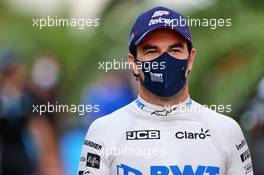 Sergio Perez (MEX) Racing Point F1 Team. 26.09.2020. Formula 1 World Championship, Rd 10, Russian Grand Prix, Sochi Autodrom, Sochi, Russia, Qualifying Day.