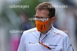 Andreas Seidl, McLaren Managing Director. 26.09.2020. Formula 1 World Championship, Rd 10, Russian Grand Prix, Sochi Autodrom, Sochi, Russia, Qualifying Day.