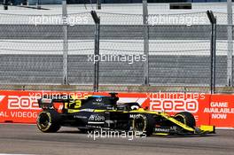 Daniel Ricciardo (AUS) Renault F1 Team RS20. 26.09.2020. Formula 1 World Championship, Rd 10, Russian Grand Prix, Sochi Autodrom, Sochi, Russia, Qualifying Day.