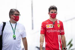 Charles Leclerc (MON) Ferrari. 26.09.2020. Formula 1 World Championship, Rd 10, Russian Grand Prix, Sochi Autodrom, Sochi, Russia, Qualifying Day.