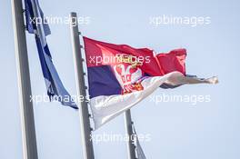 Circuit atmosphere  - a flag. 24.09.2020. Formula 1 World Championship, Rd 10, Russian Grand Prix, Sochi Autodrom, Sochi, Russia, Preparation Day.