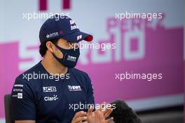 Sergio Perez (MEX) Racing Point F1 Team. 24.09.2020. Formula 1 World Championship, Rd 10, Russian Grand Prix, Sochi Autodrom, Sochi, Russia, Preparation Day.