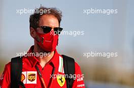 Sebastian Vettel (GER) Ferrari. 04.12.2020. Formula 1 World Championship, Rd 16, Sakhir Grand Prix, Sakhir, Bahrain, Practice Day