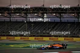 Lando Norris (GBR) McLaren MCL35. 04.12.2020. Formula 1 World Championship, Rd 16, Sakhir Grand Prix, Sakhir, Bahrain, Practice Day