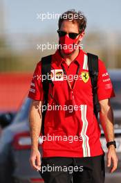 Sebastian Vettel (GER) Ferrari. 04.12.2020. Formula 1 World Championship, Rd 16, Sakhir Grand Prix, Sakhir, Bahrain, Practice Day