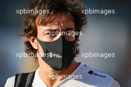 Fernando Alonso (ESP) Renault F1 Team. 04.12.2020. Formula 1 World Championship, Rd 16, Sakhir Grand Prix, Sakhir, Bahrain, Practice Day