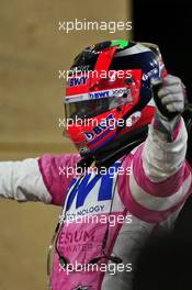 Race winner Sergio Perez (MEX) Racing Point F1 Team celebrates in parc ferme. 06.12.2020. Formula 1 World Championship, Rd 16, Sakhir Grand Prix, Sakhir, Bahrain, Race Day.