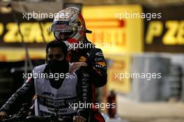 Max Verstappen (NLD) Red Bull Racing retired from the race. 06.12.2020. Formula 1 World Championship, Rd 16, Sakhir Grand Prix, Sakhir, Bahrain, Race Day.