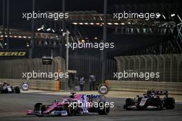Sergio Perez (MEX) Racing Point F1 Team RP19. 06.12.2020. Formula 1 World Championship, Rd 16, Sakhir Grand Prix, Sakhir, Bahrain, Race Day.