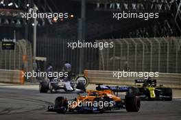 Carlos Sainz Jr (ESP) McLaren MCL35. 06.12.2020. Formula 1 World Championship, Rd 16, Sakhir Grand Prix, Sakhir, Bahrain, Race Day.