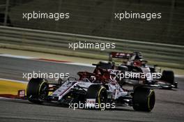 Kimi Raikkonen (FIN) Alfa Romeo Racing C39. 06.12.2020. Formula 1 World Championship, Rd 16, Sakhir Grand Prix, Sakhir, Bahrain, Race Day.