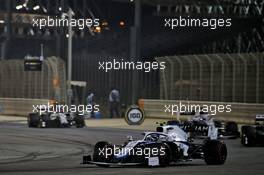 Nicholas Latifi (CDN) Williams Racing FW43. 06.12.2020. Formula 1 World Championship, Rd 16, Sakhir Grand Prix, Sakhir, Bahrain, Race Day.