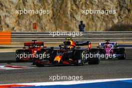 Alexander Albon (THA) Red Bull Racing RB16. 06.12.2020. Formula 1 World Championship, Rd 16, Sakhir Grand Prix, Sakhir, Bahrain, Race Day.