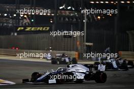 Nicholas Latifi (CDN) Williams Racing FW43. 06.12.2020. Formula 1 World Championship, Rd 16, Sakhir Grand Prix, Sakhir, Bahrain, Race Day.