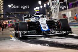 Nicholas Latifi (CDN) Williams Racing FW43. 05.12.2020. Formula 1 World Championship, Rd 16, Sakhir Grand Prix, Sakhir, Bahrain, Qualifying Day.