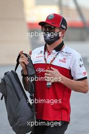 Kimi Raikkonen (FIN) Alfa Romeo Racing. 05.12.2020. Formula 1 World Championship, Rd 16, Sakhir Grand Prix, Sakhir, Bahrain, Qualifying Day.