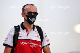 Robert Kubica (POL) Alfa Romeo Racing Reserve Driver. 05.12.2020. Formula 1 World Championship, Rd 16, Sakhir Grand Prix, Sakhir, Bahrain, Qualifying Day.