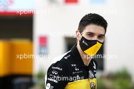 Esteban Ocon (FRA) Renault F1 Team. 03.12.2020. Formula 1 World Championship, Rd 16, Sakhir Grand Prix, Sakhir, Bahrain, Preparation Day.