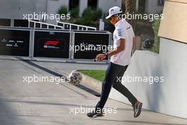 Carlos Sainz Jr (ESP) McLaren. 03.12.2020. Formula 1 World Championship, Rd 16, Sakhir Grand Prix, Sakhir, Bahrain, Preparation Day.