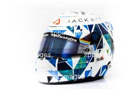 The helmet of Jack Aitken (GBR) / (KOR) Williams Racing. 02.12.2020. Formula 1 World Championship, Rd 16, Sakhir Grand Prix, Sakhir, Bahrain, Preparation Day.