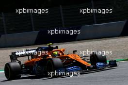 Lando Norris (GBR) McLaren MCL35. 10.07.2020. Formula 1 World Championship, Rd 2, Steiermark Grand Prix, Spielberg, Austria, Practice Day.