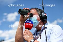 Ted Kravitz (GBR) Sky Sports Pitlane Reporter. 10.07.2020. Formula 1 World Championship, Rd 2, Steiermark Grand Prix, Spielberg, Austria, Practice Day.