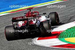 Kimi Raikkonen (FIN) Alfa Romeo Racing C39. 10.07.2020. Formula 1 World Championship, Rd 2, Steiermark Grand Prix, Spielberg, Austria, Practice Day.