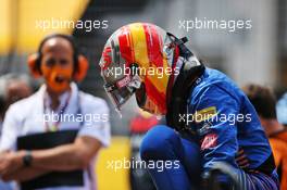 Carlos Sainz Jr (ESP) McLaren on the grid. 12.07.2020. Formula 1 World Championship, Rd 2, Steiermark Grand Prix, Spielberg, Austria, Race Day.