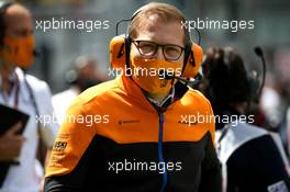 Andreas Seidl, McLaren Managing Director 12.07.2020. Formula 1 World Championship, Rd 2, Steiermark Grand Prix, Spielberg, Austria, Race Day.