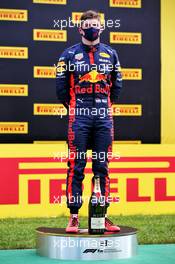 Third placed Max Verstappen (NLD) Red Bull Racing on the podium. 12.07.2020. Formula 1 World Championship, Rd 2, Steiermark Grand Prix, Spielberg, Austria, Race Day.