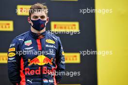 Third placed Max Verstappen (NLD) Red Bull Racing on the podium. 12.07.2020. Formula 1 World Championship, Rd 2, Steiermark Grand Prix, Spielberg, Austria, Race Day.