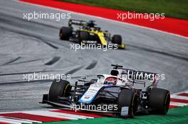 George Russell (GBR) Williams Racing FW43. 12.07.2020. Formula 1 World Championship, Rd 2, Steiermark Grand Prix, Spielberg, Austria, Race Day.
