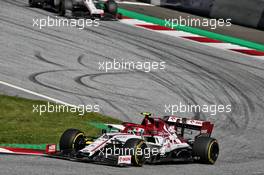 Antonio Giovinazzi (ITA) Alfa Romeo Racing C39. 12.07.2020. Formula 1 World Championship, Rd 2, Steiermark Grand Prix, Spielberg, Austria, Race Day.