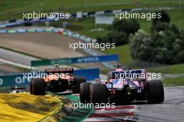 Sergio Perez (MEX) Racing Point F1 Team RP19. 12.07.2020. Formula 1 World Championship, Rd 2, Steiermark Grand Prix, Spielberg, Austria, Race Day.