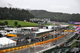 Circuit atmosphere - rain delays the start of qualifying. 11.07.2020. Formula 1 World Championship, Rd 2, Steiermark Grand Prix, Spielberg, Austria, Qualifying Day.