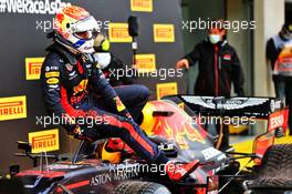 Second placed Max Verstappen (NLD) Red Bull Racing in qualifying parc ferme. 11.07.2020. Formula 1 World Championship, Rd 2, Steiermark Grand Prix, Spielberg, Austria, Qualifying Day.