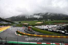Circuit atmosphere - rain delays the start of qualifying. 11.07.2020. Formula 1 World Championship, Rd 2, Steiermark Grand Prix, Spielberg, Austria, Qualifying Day.