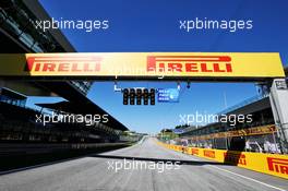 Circuit atmosphere - start / finish straight. 09.07.2020. Formula 1 World Championship, Rd 2, Steiermark Grand Prix, Spielberg, Austria, Preparation Day.